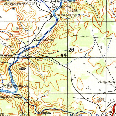 Avenza Systems Inc. Soviet Genshtab - xf38-27 - Madagascar digital map