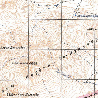 Avenza Systems Inc. Soviet Genshtab - xg19-05--(1980) - Chile digital map