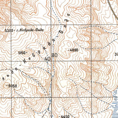 Avenza Systems Inc. Soviet Genshtab - xg19-16--(1980) - Chile digital map