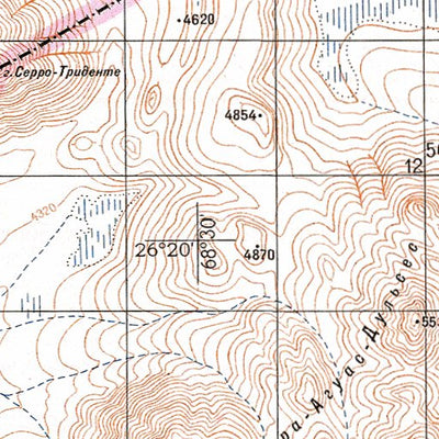 Avenza Systems Inc. Soviet Genshtab - xg19-22--(1980) - Chile digital map