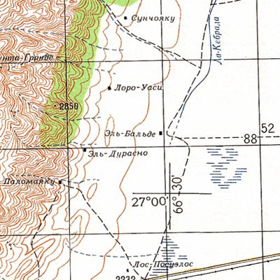 Avenza Systems Inc. Soviet Genshtab - xg19-30--(1980) - Argentina digital map
