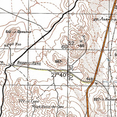 Avenza Systems Inc. Soviet Genshtab - xg19-32--(1980) - Chile digital map