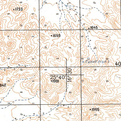 Avenza Systems Inc. Soviet Genshtab - xg33-17 - Namibia digital map