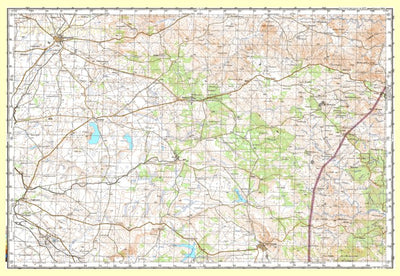 Avenza Systems Inc. Soviet Genshtab - xg36-19 - Swaziland digital map