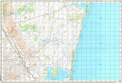 Avenza Systems Inc. Soviet Genshtab - xg36-33 - Swaziland digital map