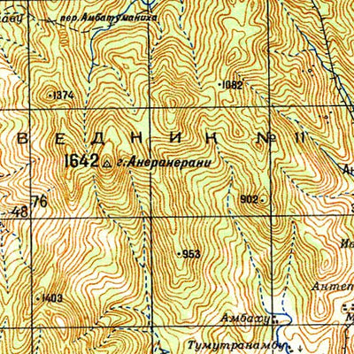 Avenza Systems Inc. Soviet Genshtab - xg38-11 - Madagascar digital map