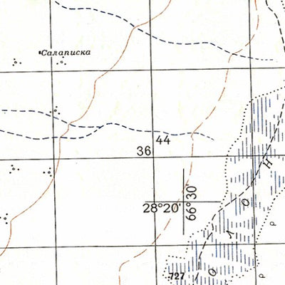 Avenza Systems Inc. Soviet Genshtab - xh19-06--(1980) - Argentina digital map
