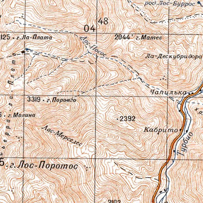 Avenza Systems Inc. Soviet Genshtab - xh19-14--(1980) - Chile digital map