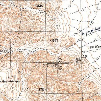 Avenza Systems Inc. Soviet Genshtab - xh19-17--(1980) - Argentina digital map