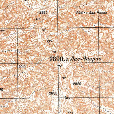 Avenza Systems Inc. Soviet Genshtab - xh19-29--(1980) - Argentina digital map