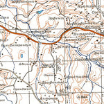 Avenza Systems Inc. Soviet Genshtab - xh35-05 - Lesotho digital map