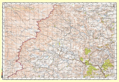 Avenza Systems Inc. Soviet Genshtab - xh35-18 - Lesotho digital map