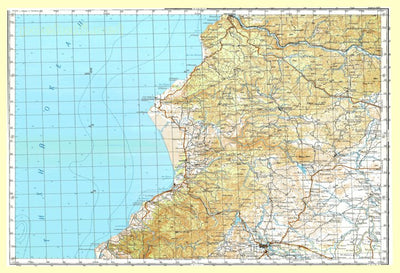 Avenza Systems Inc. Soviet Genshtab - xi18-36--(1985) - Chile digital map