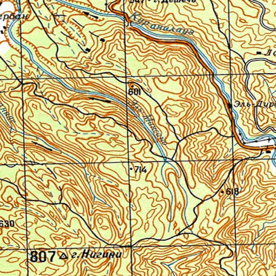 Avenza Systems Inc. Soviet Genshtab - xi18-36--(1985) - Chile digital map