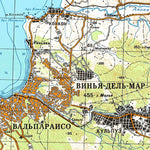 Avenza Systems Inc. Soviet Genshtab - xi19-07--(1985) - Chile digital map