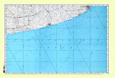 Avenza Systems Inc. Soviet Genshtab - xj21-3 - Argentina digital map