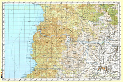 Avenza Systems Inc. Soviet Genshtab - xk18-05--(1985) - Chile digital map