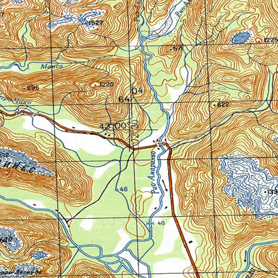 Avenza Systems Inc. Soviet Genshtab - xk18-30--(1985) - Chile digital map