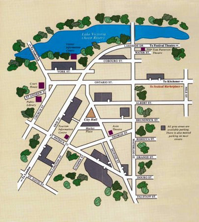 Avenza Systems Inc. Stratford Theatre Map digital map