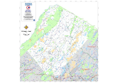 Avenza Systems Inc. Sussex County - New Jersey digital map