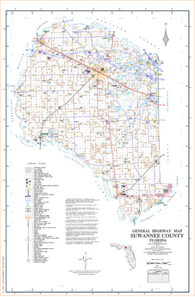 Avenza Systems Inc. Suwannee digital map