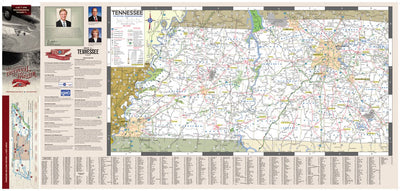 Avenza Systems Inc. Tennessee West Highways digital map