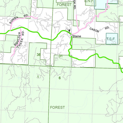 Avenza Systems Inc. Tillamook County Sheet 2 digital map