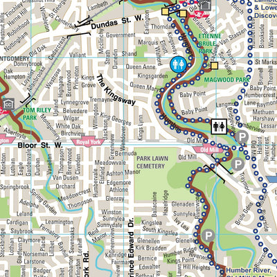 Avenza Systems Inc. Toronto, ON Parks & Trails (West) digital map