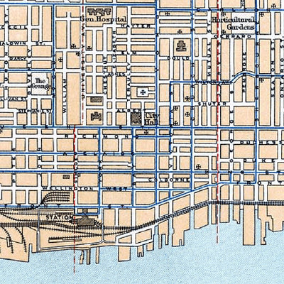 Avenza Systems Inc. Toronto Street Map 1915 digital map