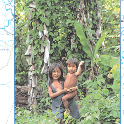 Avenza Systems Inc. Tourist Destinations of Guyana digital map