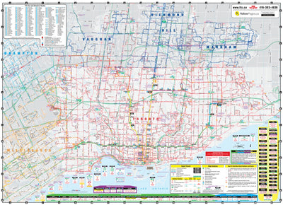 Avenza Systems Inc. TTC: Toronto Transit Routes digital map