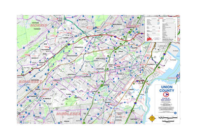 Avenza Systems Inc. Union County - New Jersey digital map