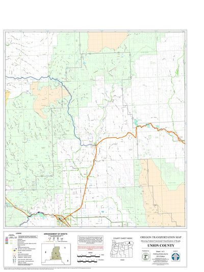 Avenza Systems Inc. Union County Sheet 1 digital map