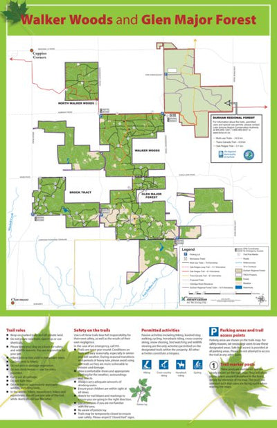 Avenza Systems Inc. Walker Woods and Glen Major Forest digital map