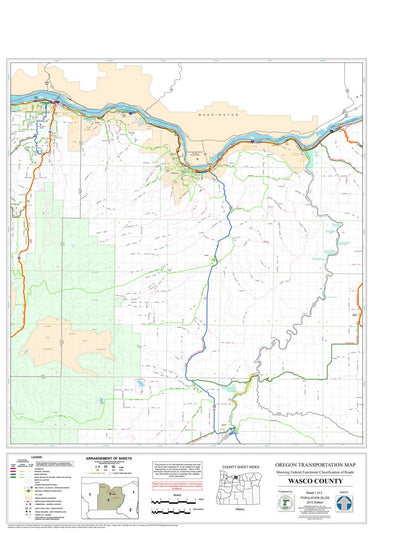 Avenza Systems Inc. Wasco County Sheet 1 digital map