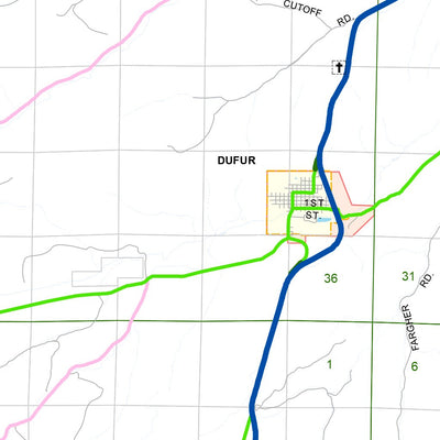 Avenza Systems Inc. Wasco County Sheet 1 digital map