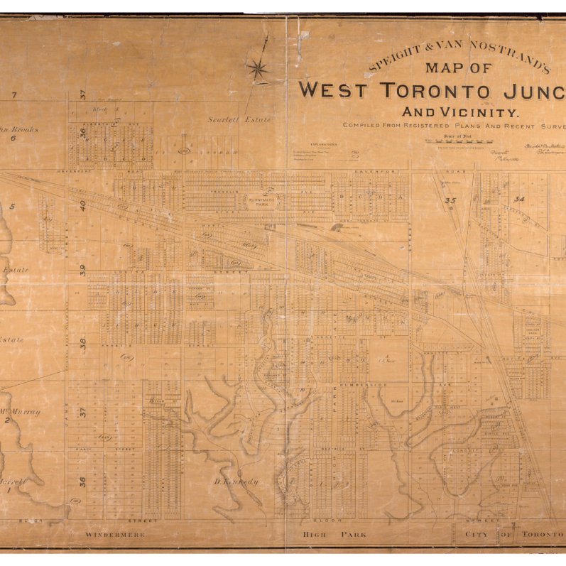 West Toronto Junction Map by Avenza Systems Inc. | Avenza Maps