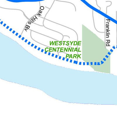 Avenza Systems Inc. Westsyde Bike Paths digital map