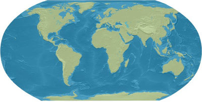 Avenza Systems Inc. World Map digital map