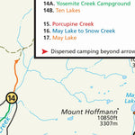 Avenza Systems Inc. Yosemite National Park Trailheads digital map