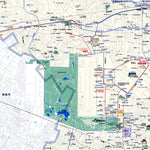 株式会社中央ジオマチックス たちかわウォーキングマップ（立川市ウォーキングマップ）B,C,E,Fコース digital map