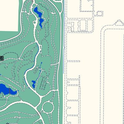 株式会社中央ジオマチックス たちかわウォーキングマップ（立川市ウォーキングマップ）B,C,E,Fコース digital map