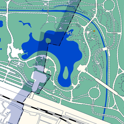 株式会社中央ジオマチックス たちかわウォーキングマップ（立川市ウォーキングマップ）B,C,E,Fコース digital map