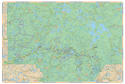 Algonquin Provincial Park Highway 60 7th edition - Backroad Mapbooks Preview 1