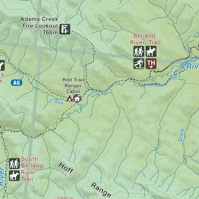 WMU 440 Adams Creek – Alberta Hunting Topo Preview 2