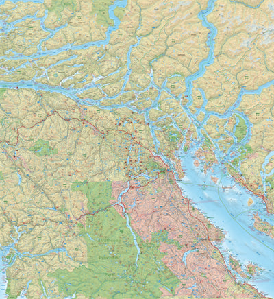 Campbell River Area Recreation Map (3rd Edition) Preview 1