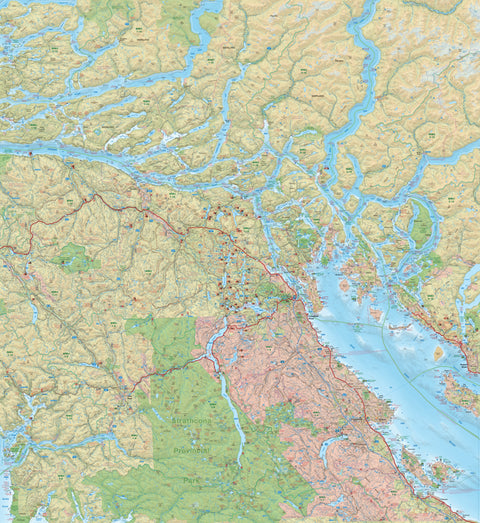 Campbell River Area Recreation Map (3rd Edition) Preview 1