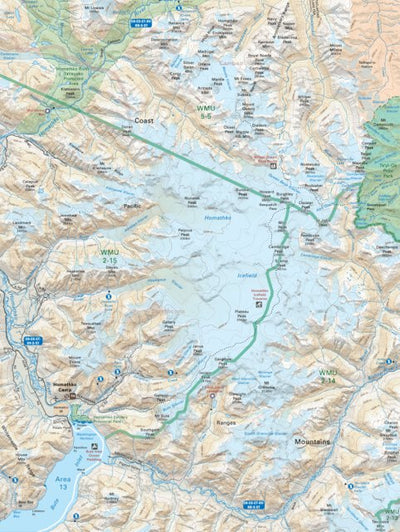 CCBC01 Homathko River - Cariboo Chilcotin Coast BC Topo Preview 1
