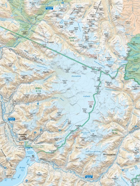 CCBC01 Homathko River - Cariboo Chilcotin Coast BC Topo Preview 1