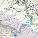 CCBC04 Gold Bridge - Cariboo Chilcotin Coast BC Topo Preview 2